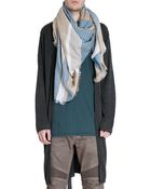 Balmain Jacquard Square Scarf - Lyst