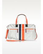 Bensimon Collection Striped Nylon Weekender Duffle - Lyst