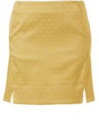 Topshop Tile Jacquard Aline Skirt - Lyst
