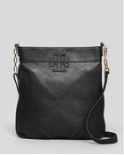Tory Burch Crossbody Stacked T Book Bag - Lyst