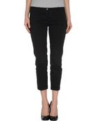 Pinko Cropped Pants - Lyst