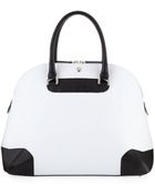 Furla Ischia Twotone Medium Dome Tote Bag - Lyst