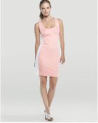 Velvet By Graham & Spencer Dress Color Block Ponte - Lyst