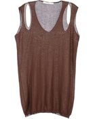 Jucca Sleeveless Sweater - Lyst