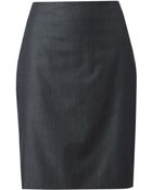 Akris Cotton Pencil Skirt - Lyst