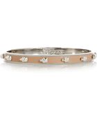 Alexander McQueen Enameled Skull Bangle - Lyst