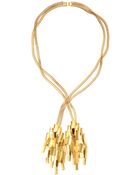 Aurelie Bidermann Machu Picchu Goldplated Necklace - Lyst