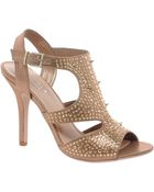 Carvela Kurt Geiger Goalie Studded Evening Sandals - Lyst