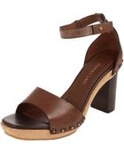 Derek Lam Open Toe Cork Koda Heel - Lyst