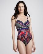 Gottex Okinawa Mixprint Onepiece Swimsuit - Lyst