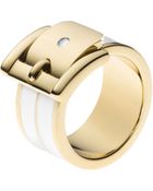 Michael Kors Buckle Ring - Lyst