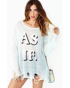 Nasty Gal As If Knit - Lyst