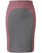 Opening Ceremony Circular Jacquard Cotton Blend Skirt - Lyst