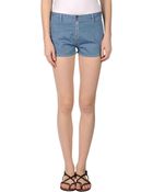 Pepe Jeans Denim Shorts - Lyst