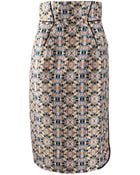 Schumacher Highwaist Print Fun Skirt - Lyst