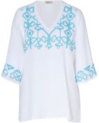 Steffen Schraut White Jade Cyclades Linen Tunic - Lyst