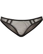 Topshop Satin Seamed Mesh Mini - Lyst