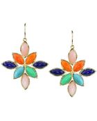 Irene Neuwirth Mixed Gem Marquise Earrings - Lyst