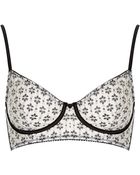 Topshop Broderie Bralet - Lyst