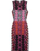 M Missoni Cutout Knitted Cottonblend Dress - Lyst
