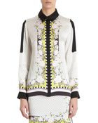 Icb Hand-kerchief Print Top - Lyst