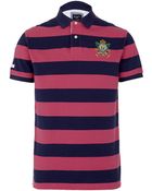 Hackett Beach Logo Polo Shirt - Lyst