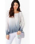 Nasty Gal Twilight Spiked Knit - Lyst