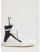 Rick Owens Geobasket Sneakers - Lyst