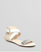 Enzo Angiolini Sandals Katira Ankle Strap - Lyst