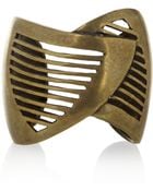 DANNIJO Minetta Oxidized Brass Cuff - Lyst