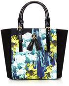 Karen Millen Iris Print Mini Bag - Lyst