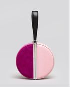 Diane von Furstenberg Clutch Circle Box Colorblock - Lyst