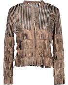It's All About Romance Leather Outerwear - Lyst