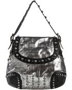 Just Cavalli Large Fabric Bag - Lyst