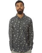 Obey The Dharma Buttondown in Blue - Lyst