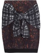 3.1 Phillip Lim Printed Silk Skirt - Lyst