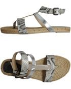 Belle By Sigerson Morrison Thong Sandal - Lyst