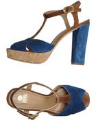 Enrico Fantini Platform Sandals - Lyst