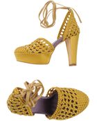 Fabi Platform Sandals - Lyst
