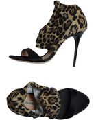 Gianmarco Lorenzi High-Heeled Sandals - Lyst