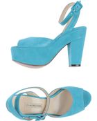 L'Autre Chose Platform Sandals - Lyst