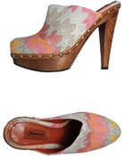 Missoni Mules - Lyst