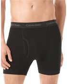 Calvin Klein Three Pack Cotton Boxer Briefs - Lyst