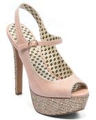 Jessica Simpson Eddy Leather Platform Pumps - Lyst