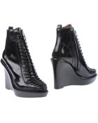 Givenchy Ankle Boots With Laces - Lyst