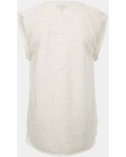 Topshop High Roller Specked Tee - Lyst