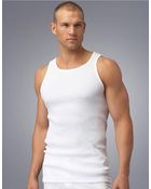 Calvin Klein Basic Tanks Set Of Three - Lyst