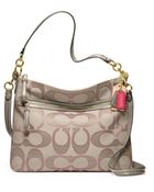 Coach Poppy Signature Metallic Outline Perri Hippie - Lyst