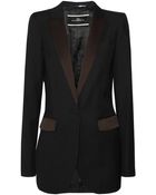 By Malene Birger Twill Jacket - Lyst