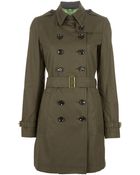 Burberry Brit Trench Coat - Lyst